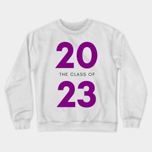 Class Of 2023. Simple Typography Black 2023 Class Of/ Graduation Design. Crewneck Sweatshirt